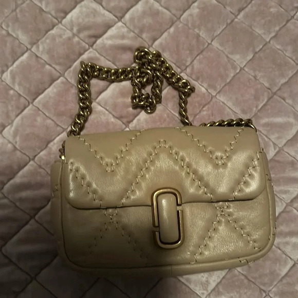Marc Jacobs shoulder bag gold chain mini with card slots - Picture 9 of 9